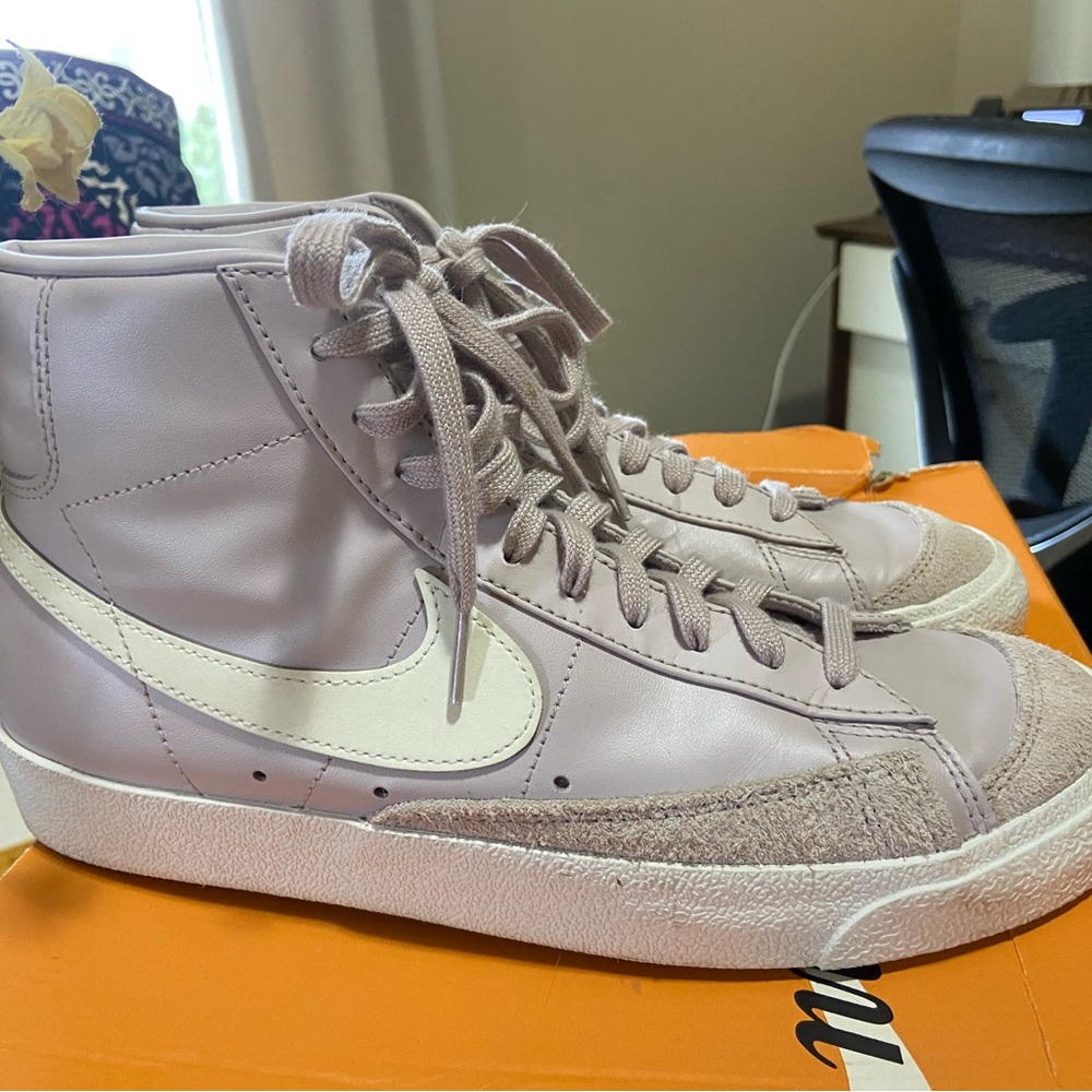 Nike Blazer Low Platform mid 77 platinum Violet purple size 10 sneaker